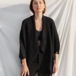 Loose Fit Woolen Poncho, Natural Wool Cape Poncho, Knitted Natural Wool Cape - Image 8