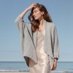 Wool Cape Poncho, Loose Fit Woolen Poncho, Knitted Lightweight Wool Cape - Image 6
