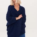 Boho Wool Poncho, Loose Fit Woolen Poncho, Knitted Alpaca Wool Poncho - Image 9