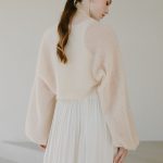 Balloon Sleeves Wedding Mohair Shrug, Superkid Mohair Bolero Shrug, Grey Bridal Cover Up - Image 5