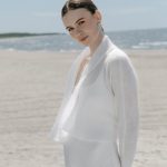 Elegant Cover up for Dress, Soft Mohair Open Front Cardigan, Hand Knit Mohair Cover up - Image 7
