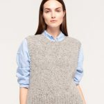 Classic Elegant Tweed Vest for Women, Hand knitted Women Waistcoat, Woolen pullover vest top - Image 5