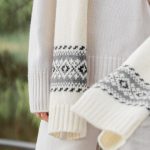 Long Unisex Woolen Scarf for Christmas, Hand Knitted Natural Wool Soft Warm Scarf - Image 3