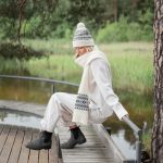 Long Unisex Woolen Scarf for Christmas, Hand Knitted Natural Wool Soft Warm Scarf - Image 8