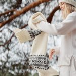 Long Unisex Woolen Scarf for Christmas, Hand Knitted Natural Wool Soft Warm Scarf - Image 5