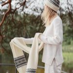 Long Unisex Woolen Scarf for Christmas, Hand Knitted Natural Wool Soft Warm Scarf - Image 4