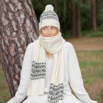 Long Unisex Woolen Scarf for Christmas, Hand Knitted Natural Wool Soft Warm Scarf - Image 6