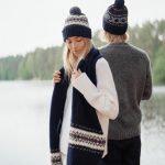 Alpaca wool scarf, Wide hand knit soft warm scarf, Scandinavian style scarf - Image 6