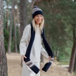 Alpaca wool scarf, Wide hand knit soft warm scarf, Scandinavian style scarf - Image 5