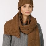 Long Supreme Cashmere Wool Scarf, Wide hand knit warm scarf, Oversized Merino wool scarf - Image 3