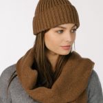Long Supreme Cashmere Wool Scarf, Wide hand knit warm scarf, Oversized Merino wool scarf - Image 4