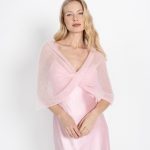 Bridal Mohair Wrap Shawl – Soft Ivory Knit Wedding Cover Up – Lightweight Sheer Evening Shrug for Bride or Bridesmaids - Image 5