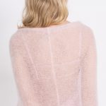 Mohair Wrap Modern Wedding Shrug, Wedding Sweater Cover Up, Wedding Mohair Cape Shawl - Image 7