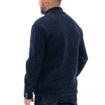 Scandinavian Wool Zip Sweater: Men's Winter Knit Top / NOLAN - Image 4