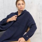Long Organic Wool Coat, Cashmere Women Cardigan, Soft Merino Wool Cardigan, Womens Oversized Sweater, Natural Gray Merino Coat RICO - Image 8