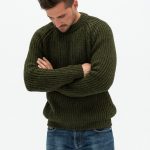 Scandi Style Mens Pullover Merino Wool Sweater for Man, Hand Knitted Pullover Sweater, Classic Merino Men Sweater / TORO - Image 9