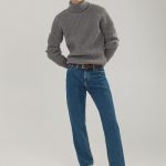 Hygge wool pullover sweater men, Merino wool turtleneck, Warm autumn knitted sweater, Hand knit soft wool scandinaviand men jumper LAND - Image 10