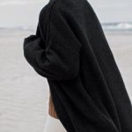Supreme woolen long cardigan, Knitted women relaxed fit jacket, Merino wool cardigan, Kid mohair hand knit soft sweater SOFIA / melange grey - Image 7