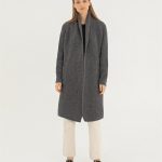 Super Long Knit Coat with Pockets, Long Open Front Jacket, Organic Merino Wool Knit Cardigan: Cashmere Jacket with Pockets / RIVER - Image 9