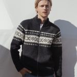 Sustainable New Wool Jumper for Men, Scandinavian Mens Sweater, Hand Knitted Mens Winter Gift Sweater, Icelandic Sweater Men Gift / HANS - Image 8