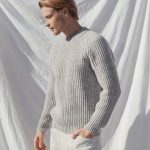 Classic Men Pullover Sweater, Black Wool Sweater Crew Neck for Men, Scandinavian Style Winter Jumper, Merino Wool Pullover / TORO - Image 10