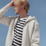 Sustainable Wool Hand Knit Jumper for Men, Hooded Wool Sweater Man, Warm Autumn Sweater with Zip, Handcrafter Organic sweater,  / TEO - Image 8