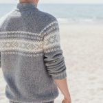 Sustainable New Wool Jumper for Men, Scandinavian Mens Sweater, Hand Knitted Mens Winter Gift Sweater, Icelandic Sweater Men Gift / HANS - Image 4