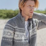 Sustainable New Wool Jumper for Men, Scandinavian Mens Sweater, Hand Knitted Mens Winter Gift Sweater, Icelandic Sweater Men Gift / HANS - Image 3
