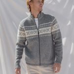 Sustainable New Wool Jumper for Men, Scandinavian Mens Sweater, Hand Knitted Mens Winter Gift Sweater, Icelandic Sweater Men Gift / HANS - Image 5