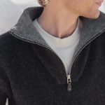 Light Melange Nordic Wool Sweater Men, Sweater Gift for Husband, Norwegian Sweater, Iceland sweater Men, Nordic Jumper in Sporty style /ALDO - Image 9