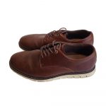 Parker & Sky Men's Brown Comfort Oxford Dress Shoes Lace Up Size 7.5 - Image 4