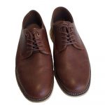 Parker & Sky Men's Brown Comfort Oxford Dress Shoes Lace Up Size 7.5