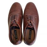 Parker & Sky Men's Brown Comfort Oxford Dress Shoes Lace Up Size 7.5 - Image 5