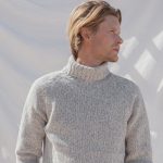 Soft Merino Wool Scandinavian Men Jumper, Hygge wool pullover sweater men, Merino wool turtleneck, Warm autumn knitted sweater / DAVID