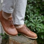 Handmade Leather Barefoot Shoes: Earth Brown Zero Drop Footwear