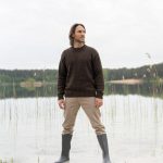 Tweed Sweater for Man, Scandinavian Style Sweater for Man, Vintage Knit Sweater Tweed, Pullover Sweater in Tweed / HENRY - Image 10