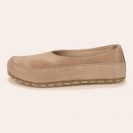 Women Earthing Barefoot Shoes, Minimalist Women Grounding Shoes, Barefoot Tan Cross Ballet Shoes - Image 7