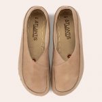 Women Earthing Barefoot Shoes, Minimalist Women Grounding Shoes, Barefoot Tan Cross Ballet Shoes - Image 3