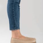 Women Earthing Barefoot Shoes, Minimalist Women Grounding Shoes, Barefoot Tan Cross Ballet Shoes - Image 4