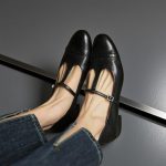 Retro Woman Mary Jane Shoes,Burgundy Mary Janes,Ballet Flats,T-bar Shoes,Mary Jane,Classic Style Shoes - Image 5