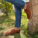 Womens Handmade Grounding Barefoot Shoes | Earthing Shoes | Barefoot Shoes | Crazy Brown - Image 7