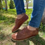 Womens Handmade Grounding Barefoot Shoes | Earthing Shoes | Barefoot Shoes | Crazy Brown