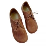 Womens Handmade Grounding Barefoot Shoes | Earthing Shoes | Barefoot Shoes | Crazy Brown - Image 3