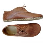 Womens Handmade Grounding Barefoot Shoes | Earthing Shoes | Barefoot Shoes | Crazy Brown - Image 8