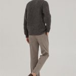 Chunky Knit Half Zip Sweater for Men | Wool Blend Pullover | Minimalist Winter Knit Jumper | Cozy Casual Knitwear Gift for Him / ROCK - Image 19