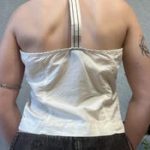 Trussardi Linen Halter Top – White - Image 4