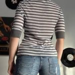 Vintage Roxy Fitted Ribbed Tee - Image 4