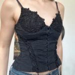 Victorian Style Lace Corset Top - Lace Bustier - Image 5