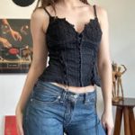 Victorian Style Lace Corset Top - Lace Bustier