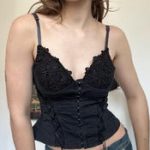 Victorian Style Lace Corset Top - Lace Bustier - Image 4